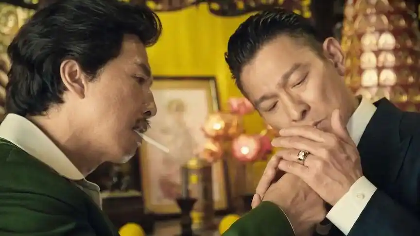 追龙:甄子丹递给华仔一根烟,就直接要一家独大,胃口真大