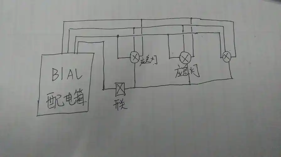 应急照明灯这样接线对吗?谢谢