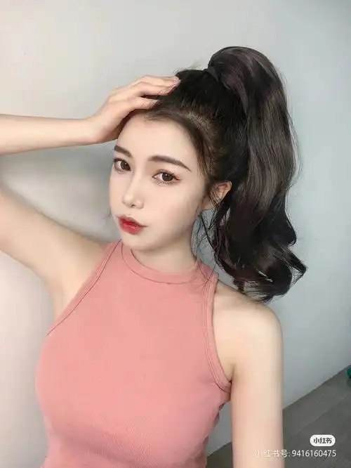 手残党也能扎出的高颅顶气质马尾