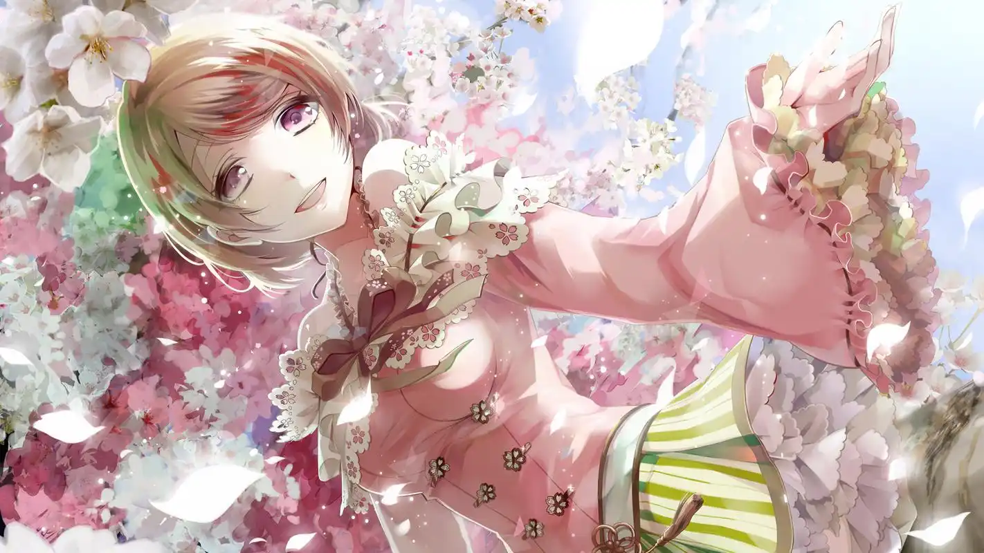 甜美性感动漫美女桌面壁纸-卡通动漫-壁纸下载-美桌网