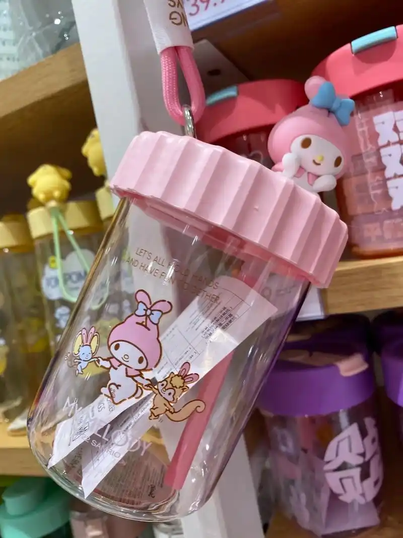 名创优品新出的三丽欧水杯颜值爆表 真的有立体的公仔 - 抖音