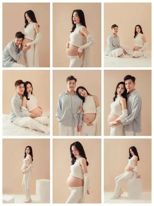 温柔治愈的孕妇照姿势分享6969记录11