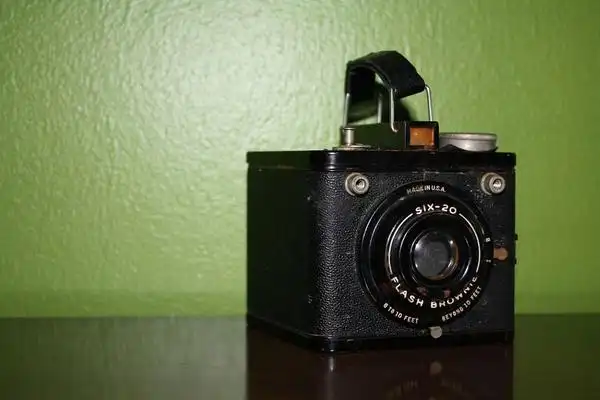 时光机之记忆里的那点绿那抹红——老相机(二)