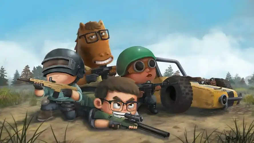 绝地求生q版可爱4k图片