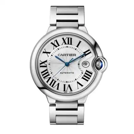 【二手99新】卡地亚蓝气球男表cartier男士手表42mm表径自动机械带