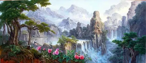 揭阳壁画背景墙工作室_九九墙绘