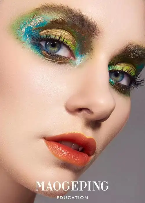 2020最新时尚平面彩妆大片释出华丽彩妆创意灵感