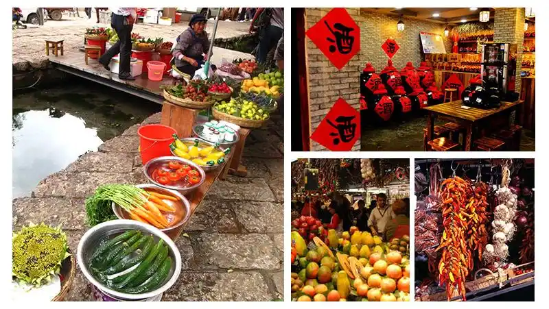 这里集合田园乡村,打造田园大舞台,定场庙会花轿巡游,田园集市街模式