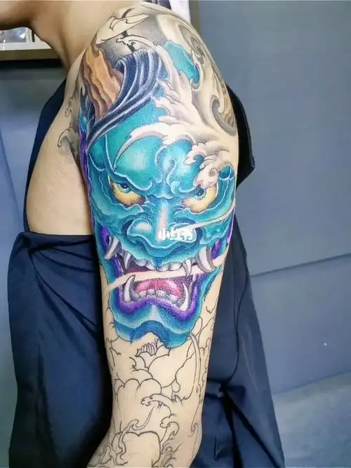 般若纹身   #象山纹身  #小清新纹身  #女生纹身  #花臂纹身