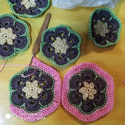 2019冰丝线钩电动车坐垫套