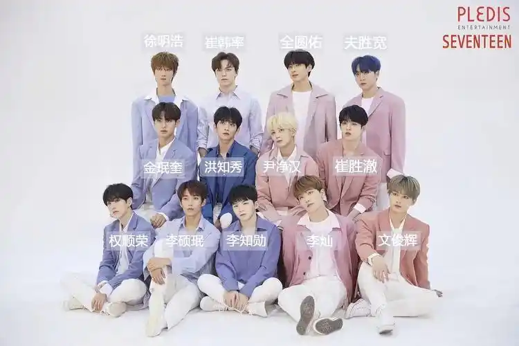 走进男团之seventeen/次/十七认人贴