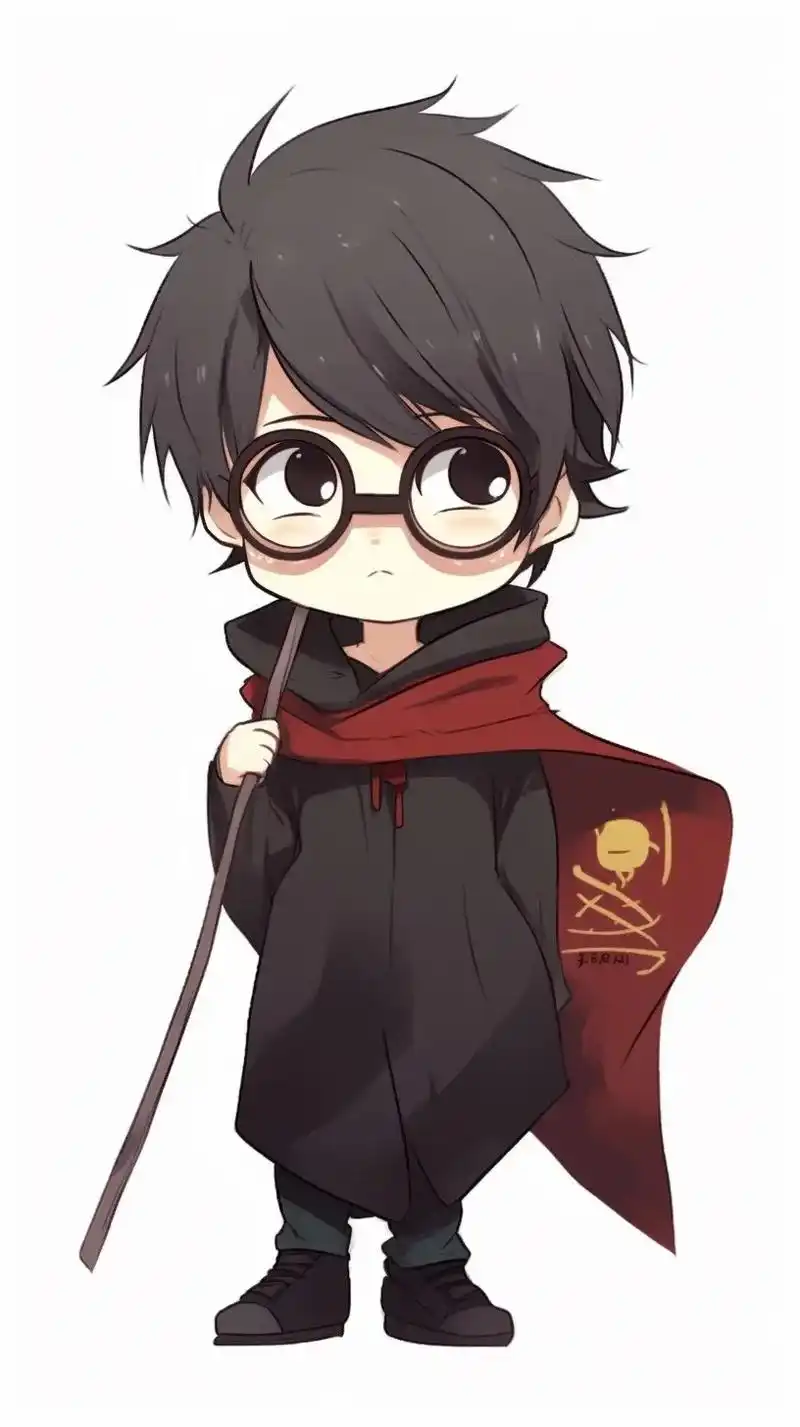 哈利波特卡通版高清手机壁纸