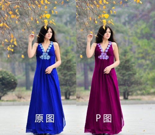 ps如何快速替换衣服颜色