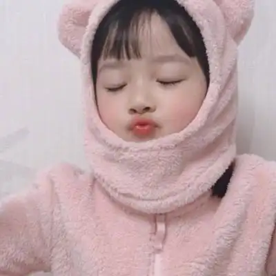 微信头像女生可爱萌娃傻的很阔耐