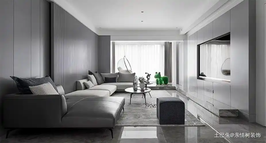 客厅装修效果图灰色 客厅装修效果图灰色背景