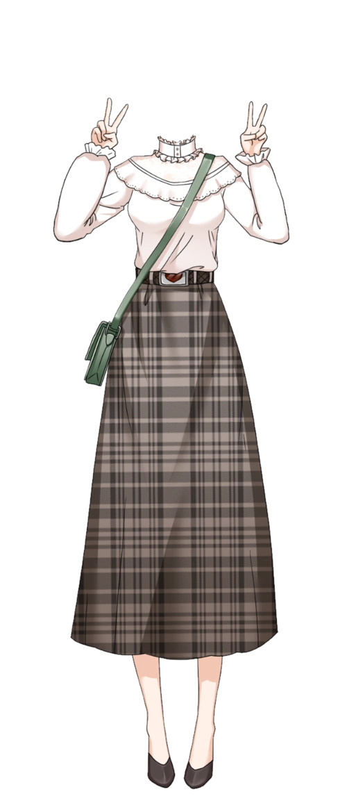 触漫人物免扣【第二期】本触漫人物衣服来源于"蓝韵采"!