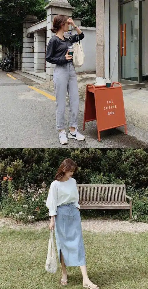 18套简单随性的舒适日常穿搭休闲优雅又气质