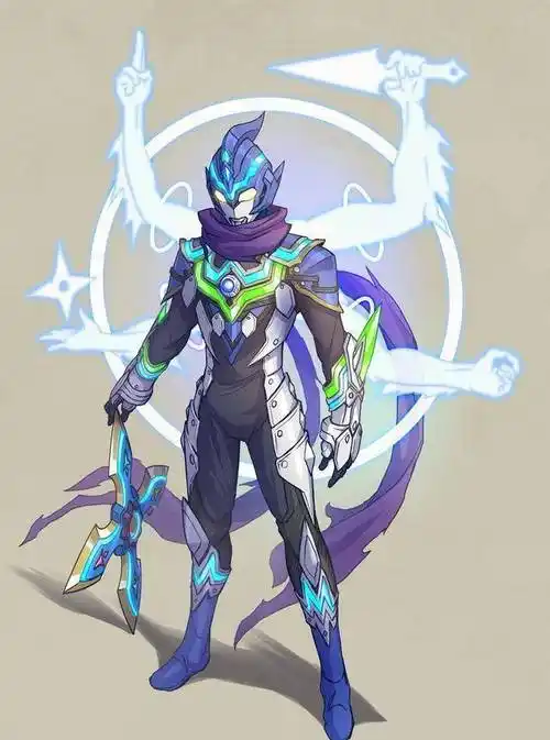 大厨手绘风马奥特曼强化形态及最终形态化身大轮明王的忍者_风格_塔斯