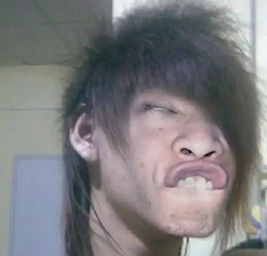 有没有那种巨丑的真人照片