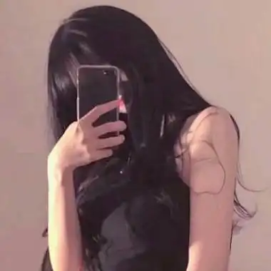 qq头像女生手机控挡脸高清好看拿手机挡脸的女生