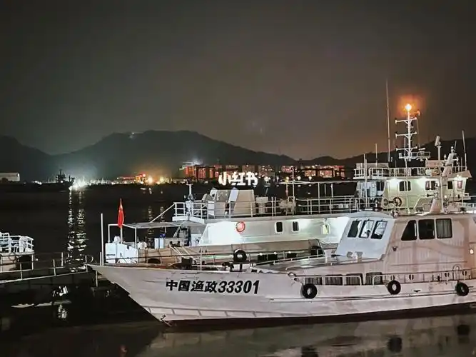 夜游椒江江滨公园七号码头