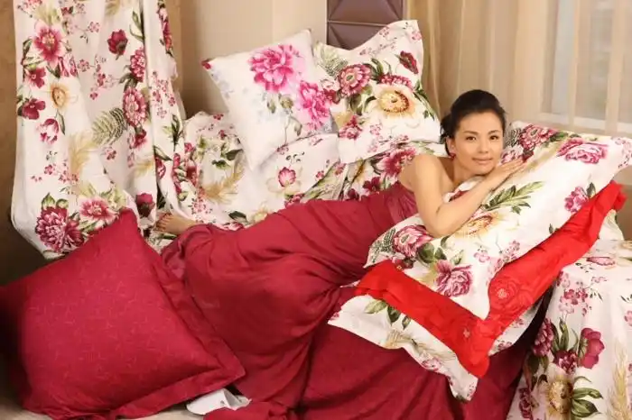 刘涛家纺平面广告-北京华星堂明星代言公司