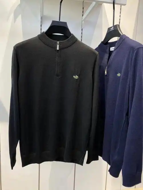 卡帝乐鳄鱼拉链毛衣开衫89