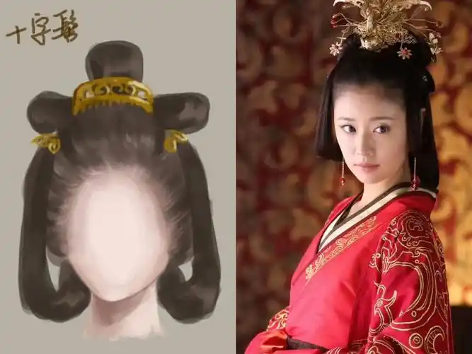 古代女子发髻图片(古代女子发髻图解)