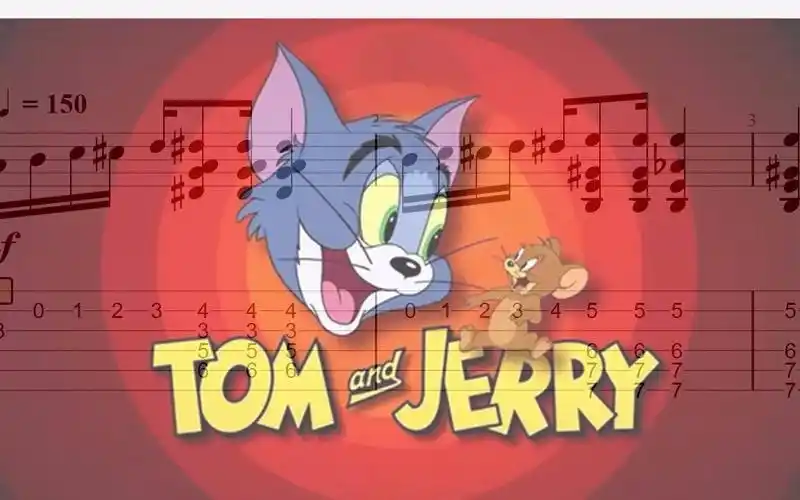 猫和老鼠   指弹吉他谱 附吉他谱下载