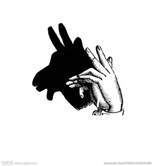 影子动物设计图__卡通设计_广告设计_设计图库_昵图网nipic.com