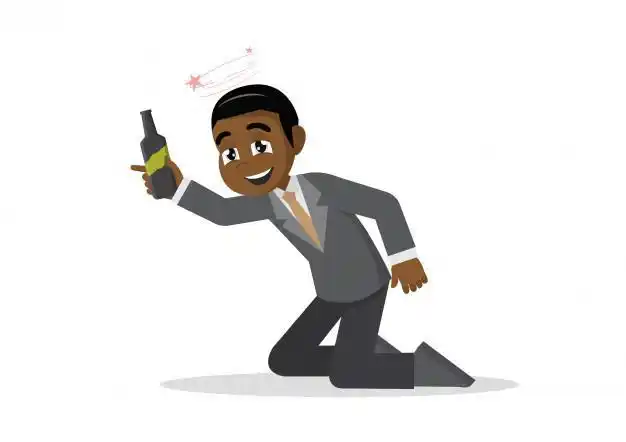 漫画:喝醉的人们,周末了,大家别喝多