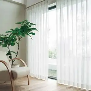 棉麻窗帘成品特价窗纱图片