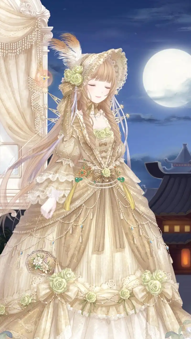 奇迹暖暖:优雅的欧式长裙,气质与古典并存