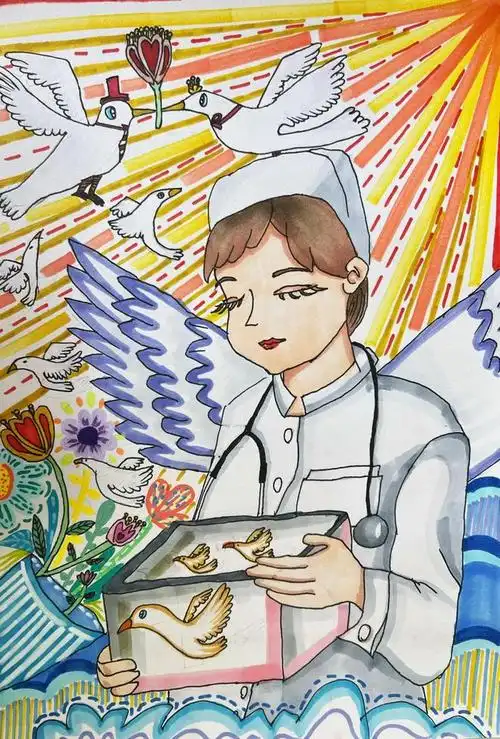 【童心向医】"我心目中的白衣天使"——5·12护士节献礼(文末附惊喜