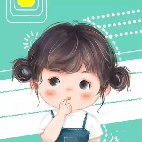 头像卡通手绘可爱萌娃/女生/情侣头像 易先森