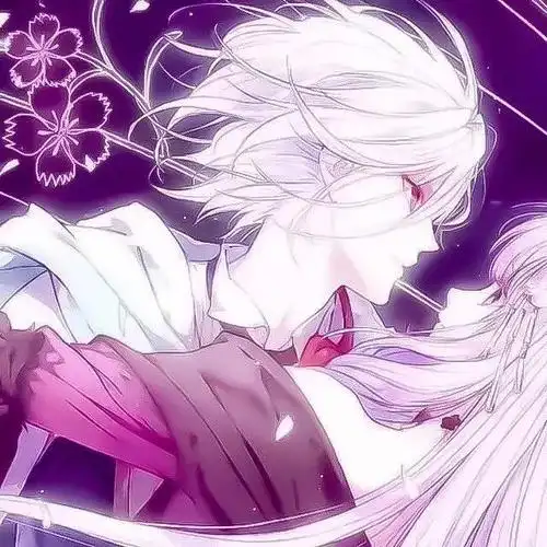 动漫情侣头像:等待是灯火阑珊,暮然回首是你