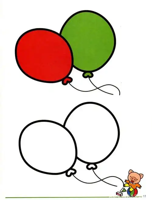 2到3岁宝宝涂色基础篇