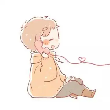 九组高清好看的卡通情侣呆萌头像图片_情侣头像_美头网