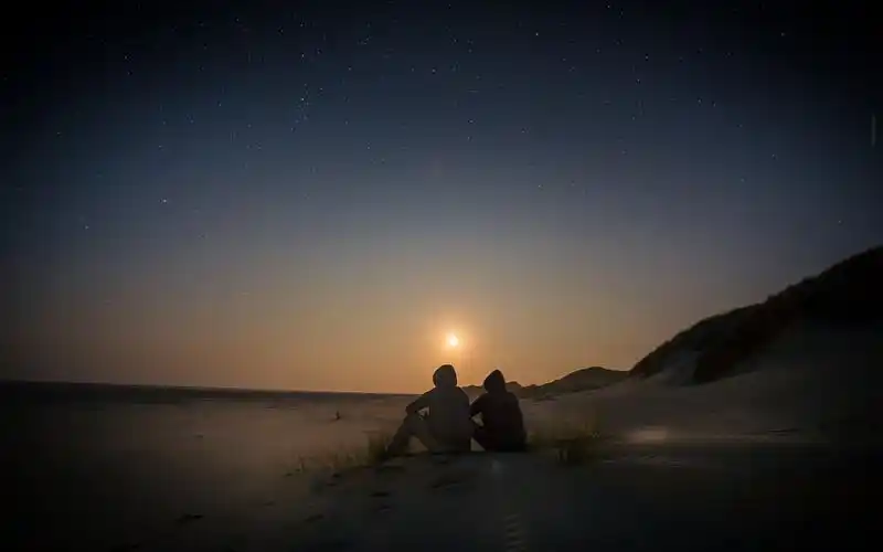 甜蜜情侣背影图片壁纸412