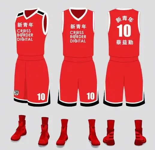篮球服设计yyds感觉红色更帅