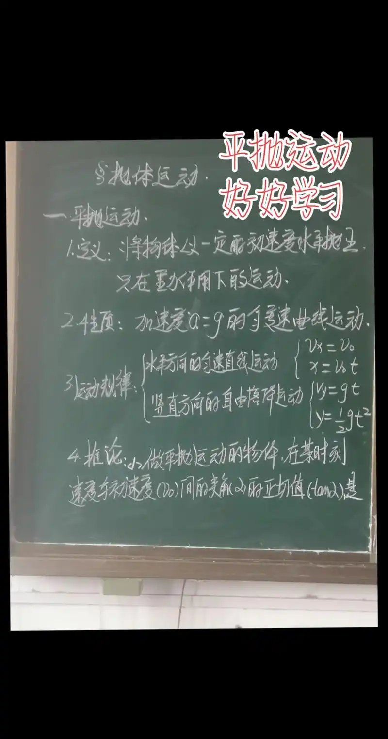 板书 #粉笔字 #物理 - 抖音