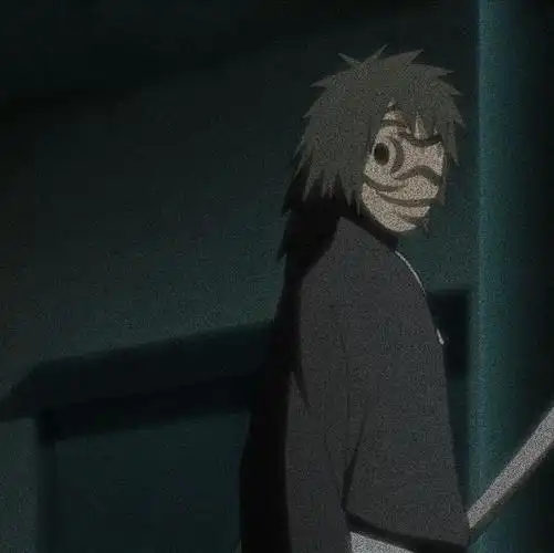 动漫头像:火影忍者带土虎皮面具头像,我是注定要统治世界的人_腾讯