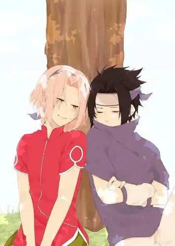 火影壁纸情侣组佐樱