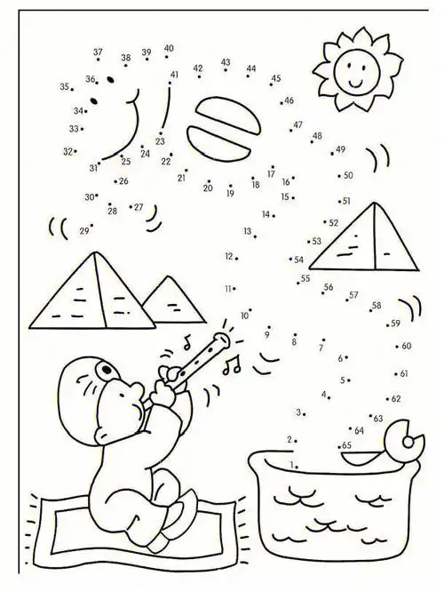 连线  #数字连线  #幼儿园数字连线