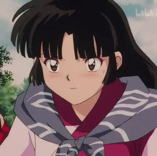 自截犬夜叉头像珊瑚