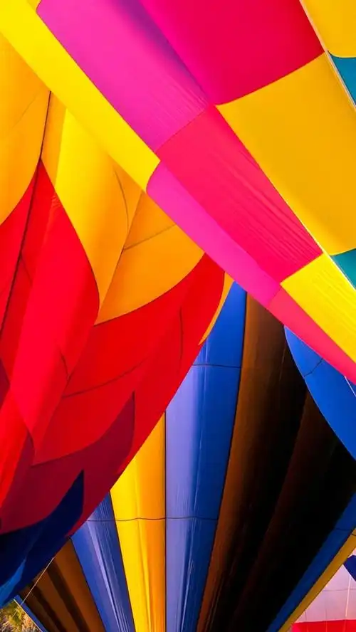 热气球,五颜六色的颜色 iphone 壁纸