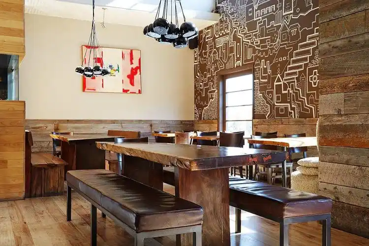 最新小型饭店简单室内装修效果图