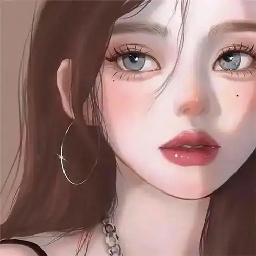 成熟动漫女头像唯美有气质 高清好看的魅力女人卡通头像图片_女生动漫