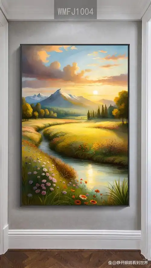 唯美风景宜人山水油画装饰画更胜一筹!