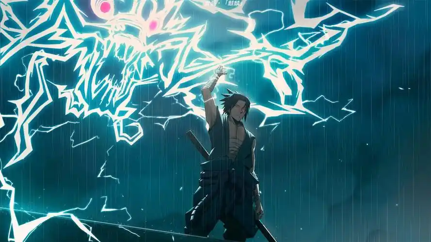 炫酷火影忍者插画高清桌面壁纸